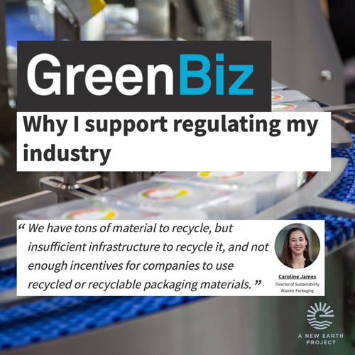 Sustainability Director Caroline James Demands EPR Legislation