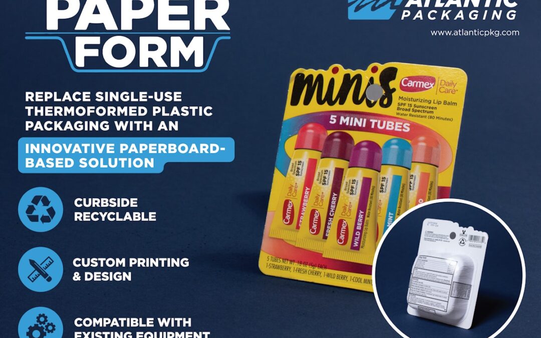 Paper-based Blister Packs Highlighted in Packaging World